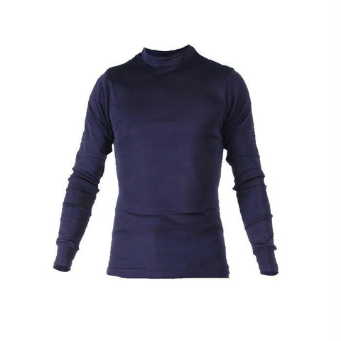 Mens Polypro Crew Navy Sm