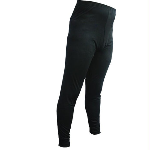 Silkyester Blk Pant Top Men Md