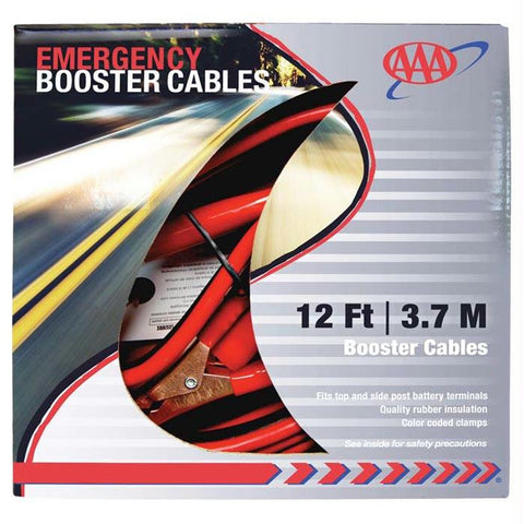 12' 8 Ga. Booster Cable