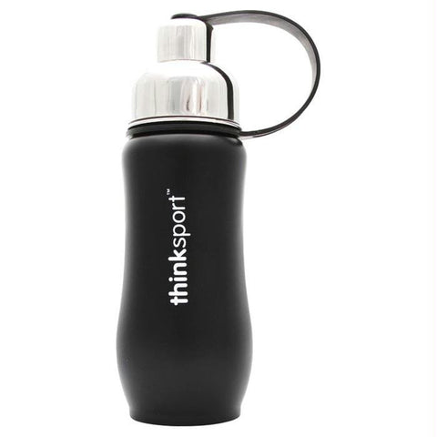 Thinksport Ss Bottle 12oz-blak