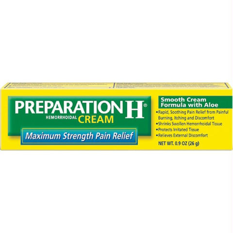 Preparation H Cream Max .9oz