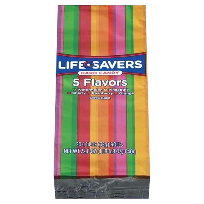 Lifesaver 5 Flavor 1.14oz Roll