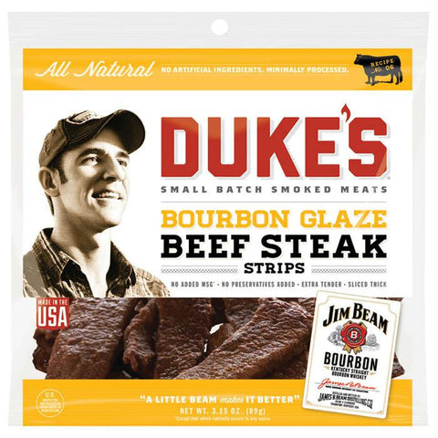 Duke's Jim Beam Beef Stk Strip