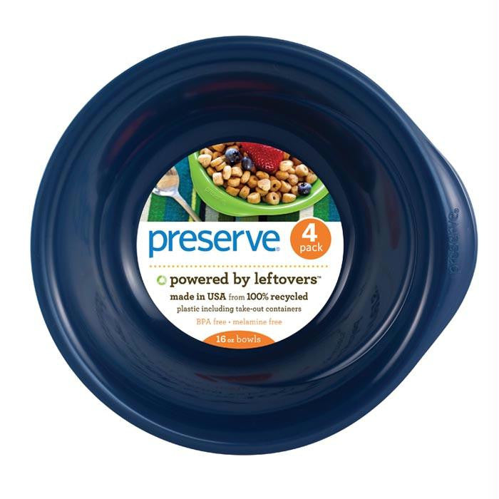 Preserve Bowls 4ct Blue