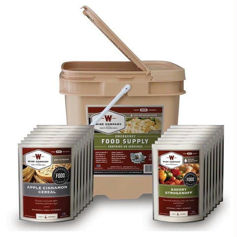 Wise Emergency Food Kit 56 Ser