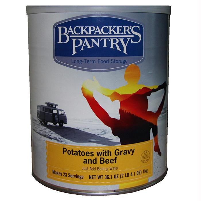 Potatoes & Gravy & Beef Can