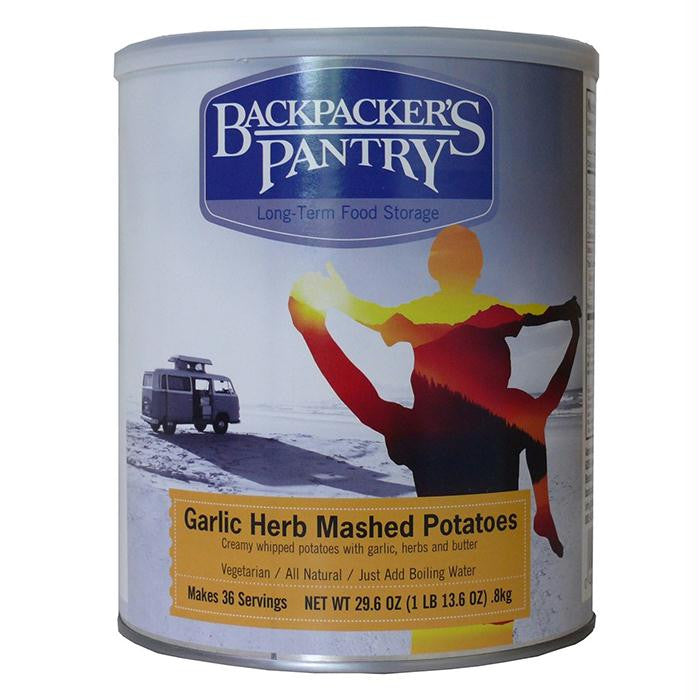 Garlic Herb Mash Potatoes Can