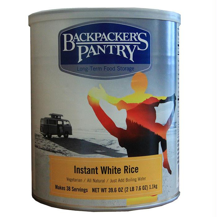 Instant White Rice Can
