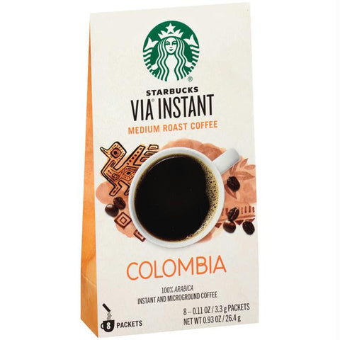 Starbucks Via Colombia 8pk