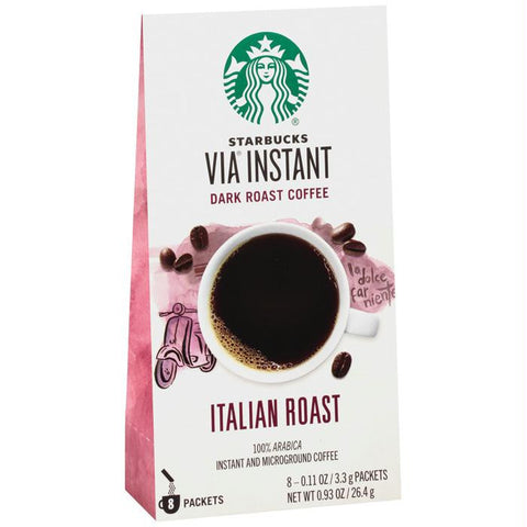 Starbucks Via Italian Rst 8pk