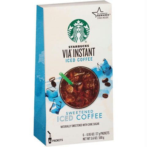 Starbucks Via Iced Coffee 6pk