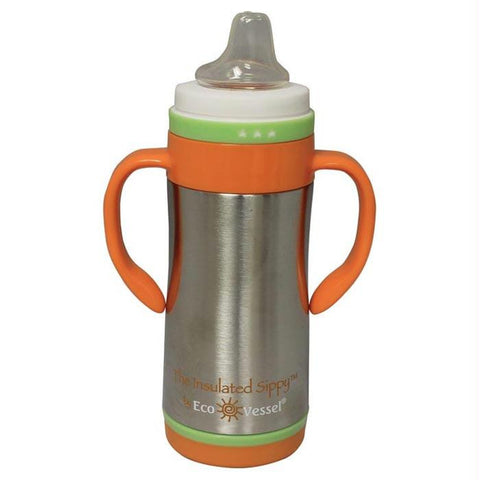 The Insulated Sippy 10 Oz Slvr