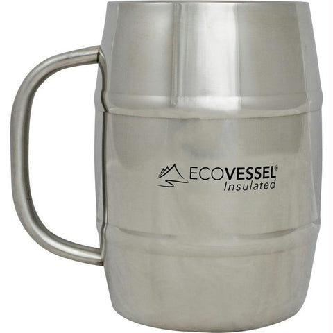 Double Trouble Mug 32oz Silver