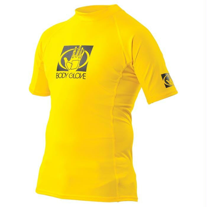 Fitted Rashguard Jr Ss Ylw 6