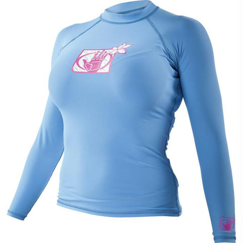 Fitted Rashguard W Ls Wht Xl