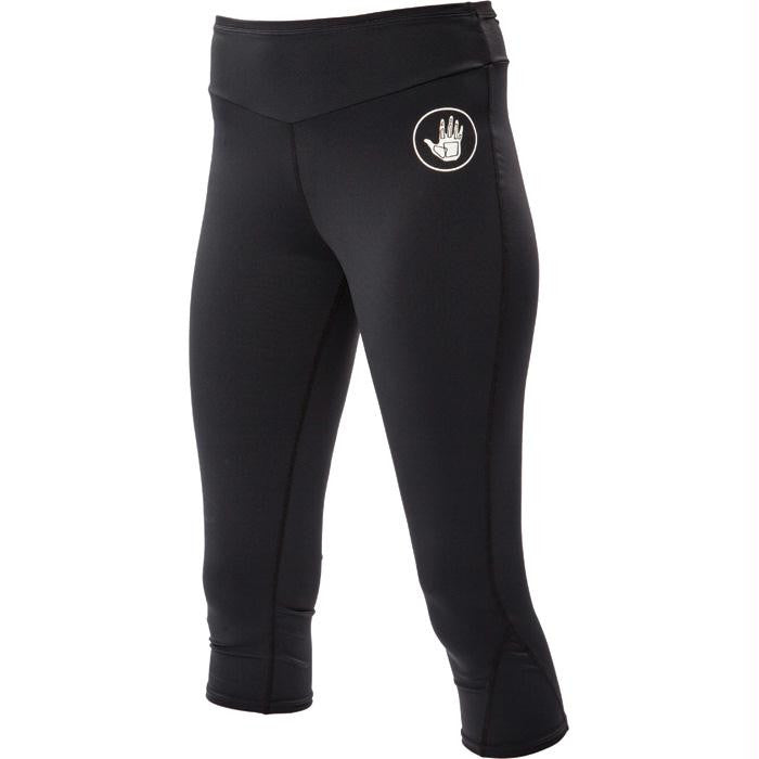 Fitted Lycra Capri Pant Blk Md
