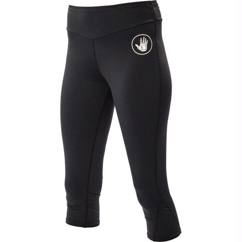 Fitted Lycra Capri Pant Blk Xl