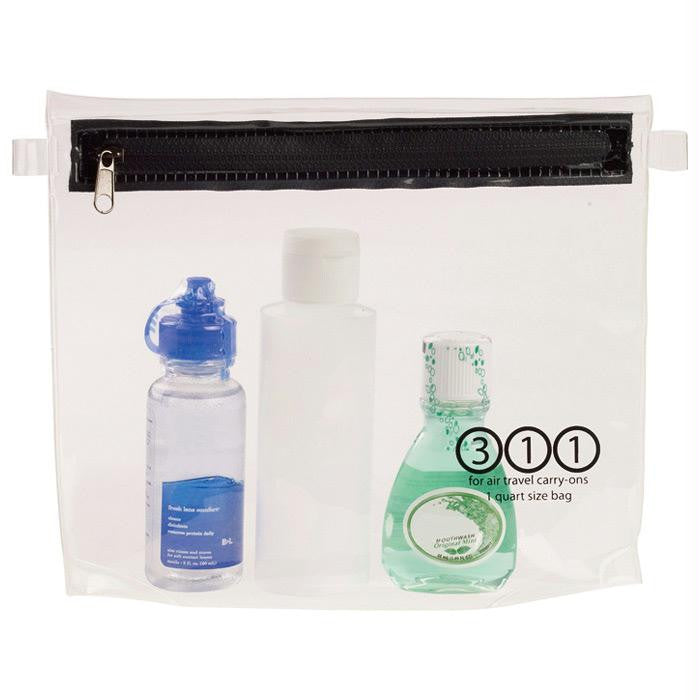 Carry-on Toiletry Pch 1qt Clr