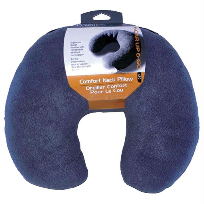 Fiber Fill Neck Pillow-blue