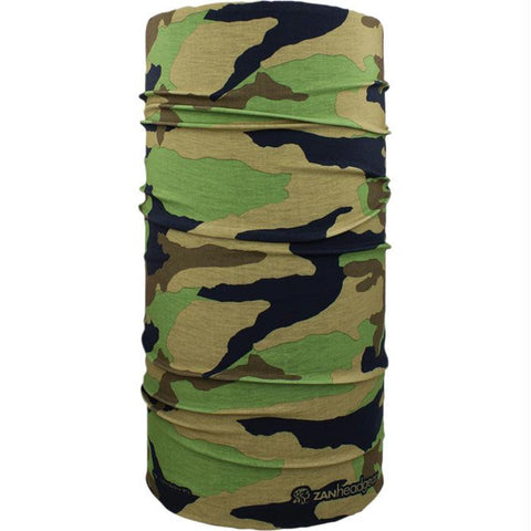 Motley Tube Poly Woodland Camo