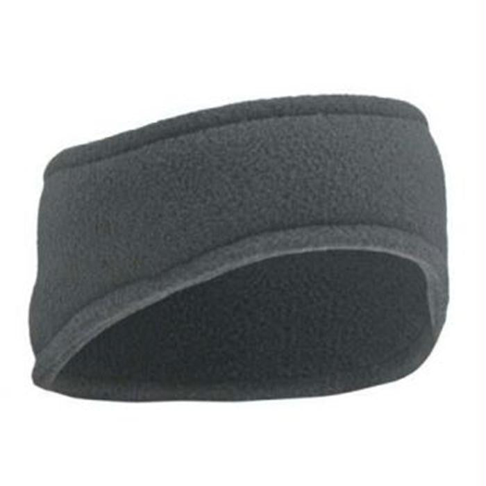 Rila Fleece Drop Earband Charc