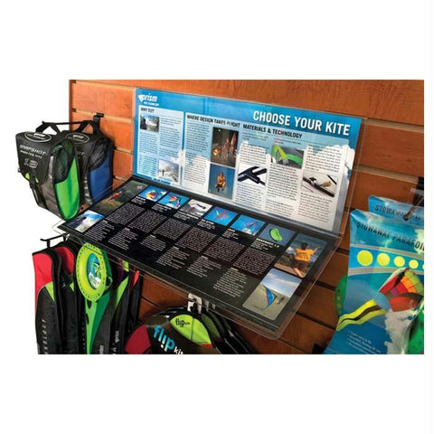 Plexiglass Slatwall Display