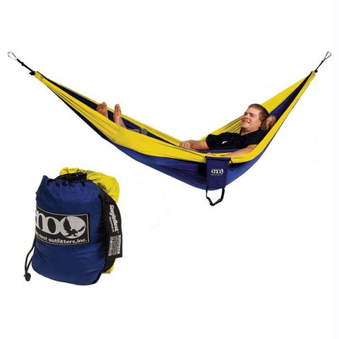 Singlenest Hammock Navy-yellow