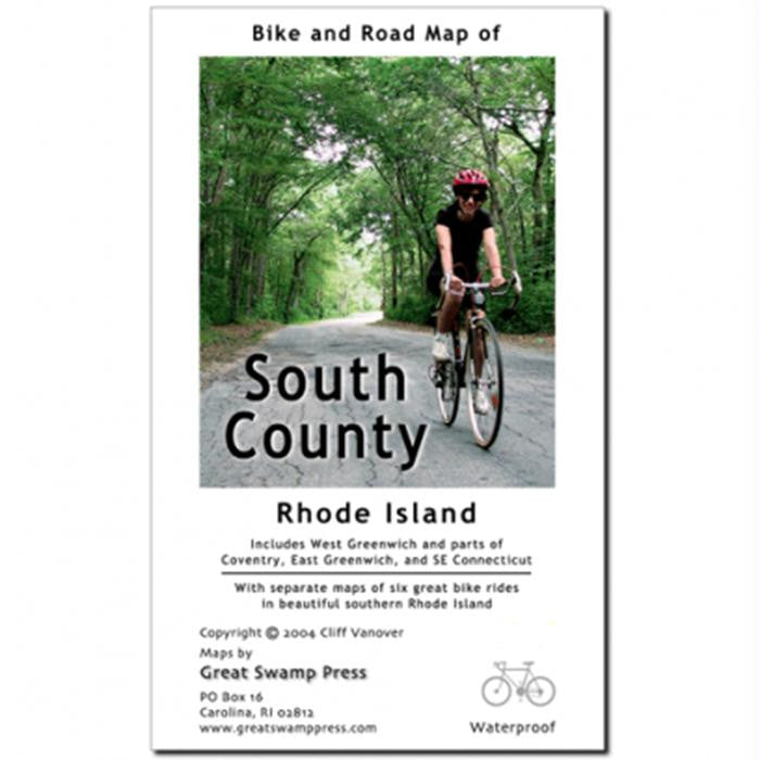 South County Ri Bike-road Map
