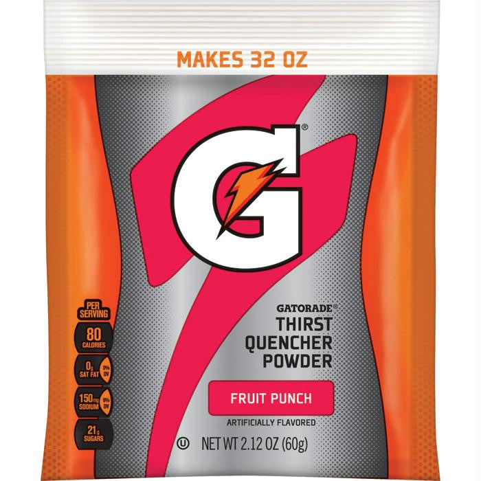 Gatorade Fruit Punch 1qt Powdr