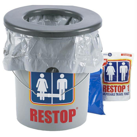 Restop Commode W-supplies