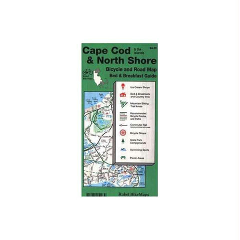 Rubel Cape Cod Bike Map Wtrprf