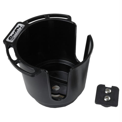 Cup Holder-universal Mount Bl.