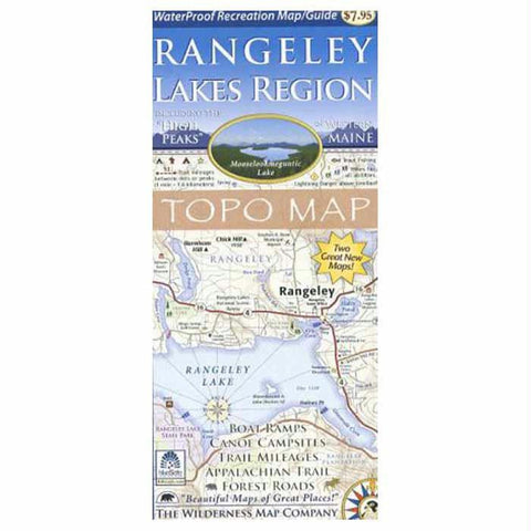 Rangeley Lakes Wtrprf Map-gd