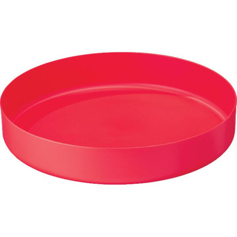 Deep Dish Plate Lg Red V2